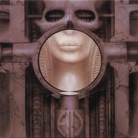 Promo outer cover front, Emerson, Lake + Palmer - Brain Salad Surgery